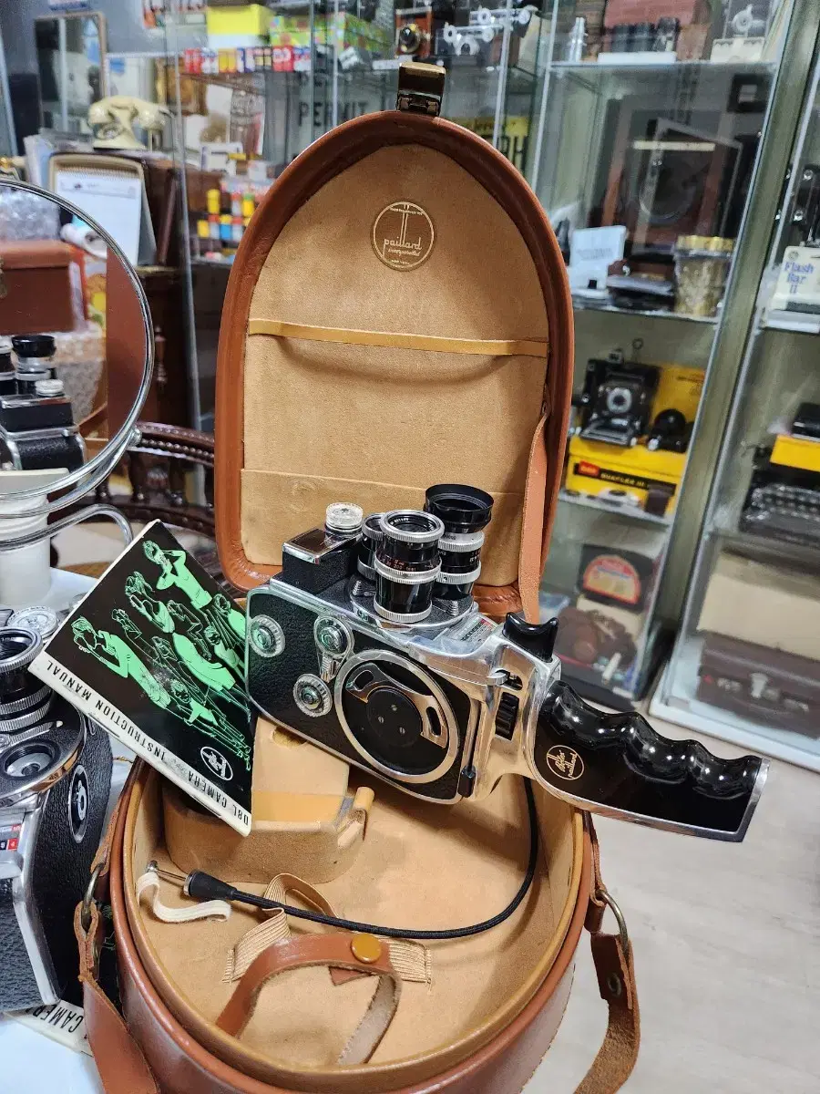 Bolex Pallard D8L 8mm 스위스제 무비카메라 풀세트 3렌즈